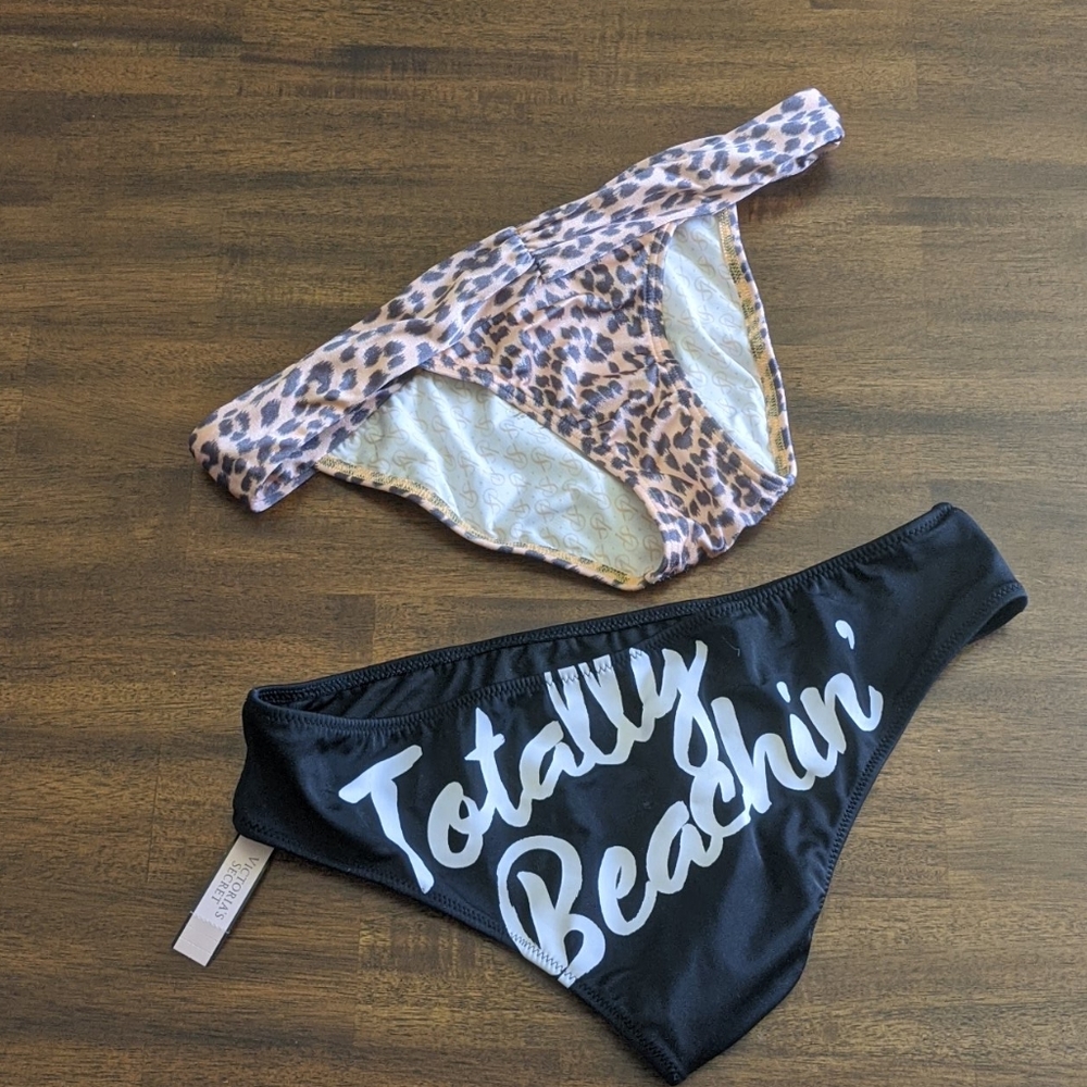 2 VS Bikini Bottoms NWT/NWOT S/P